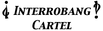 jwgh's Interrobang Cartel logo